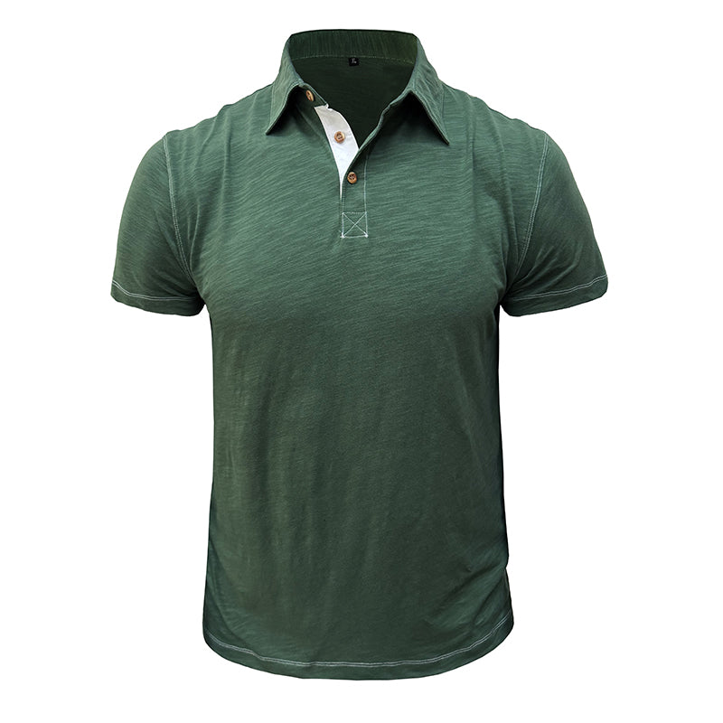 Heren Poloshirt van Zacht Katoen – Matteo