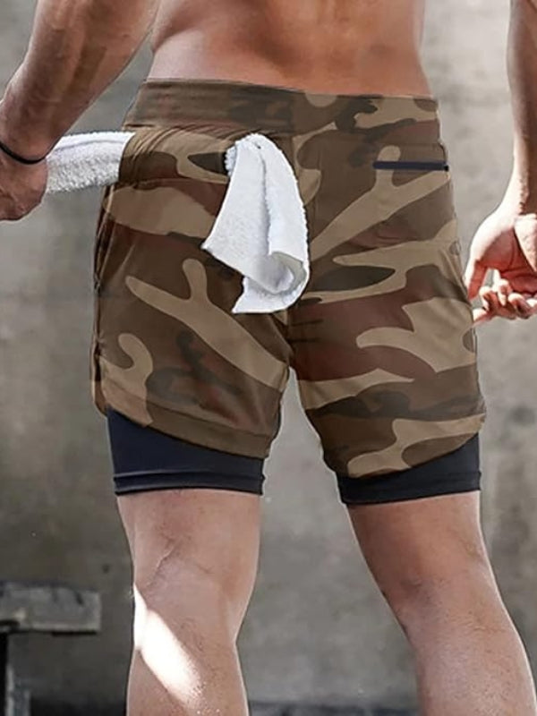 2-in-1 Zomer Sportshorts voor heren – Felix