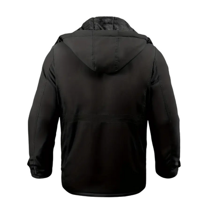 Heren Winterjas gevoerd met pluche & capuchon – Stellan