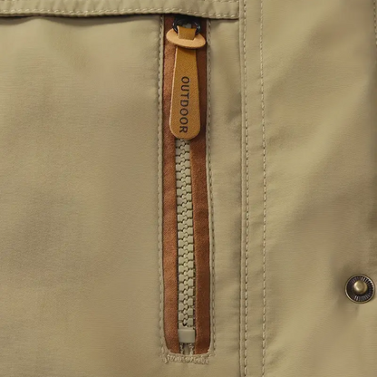 Heren Winterjas gevoerd met pluche & capuchon – Stellan