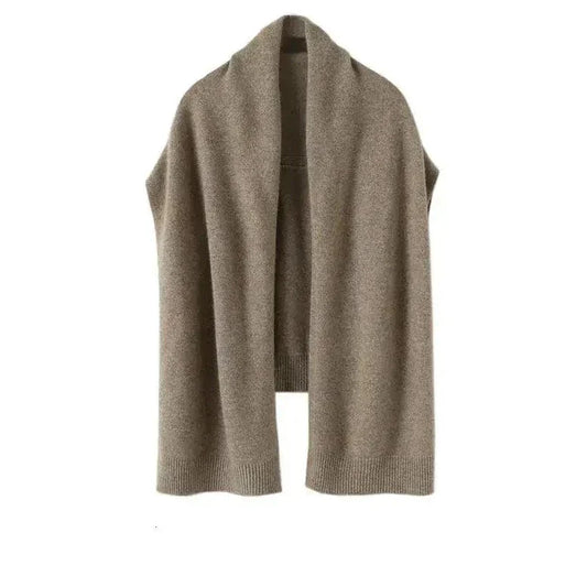 Gebreide dames omslagdoek van zachte stof – Lorena