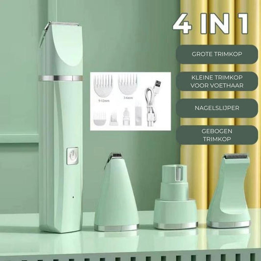 4-in-1 Huisdieren Trimmer - TrimMaster Pro
