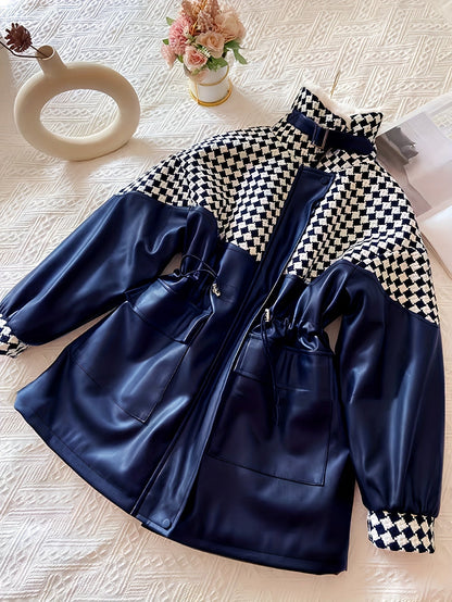 Dames Pluche Jas voor Herfst & Winter – Maribel