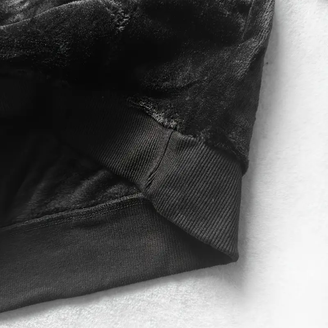 Heren Hoodie gevoerd met pluche & capuchon – Emil