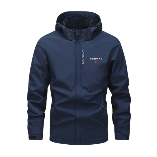 Heren Outdoorjack lichtgewicht & ademend met afneembare capuchon – Elian