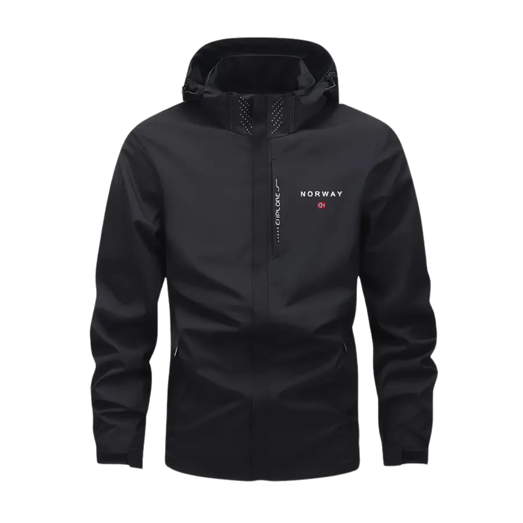 Heren Outdoorjack lichtgewicht & ademend met afneembare capuchon – Elian