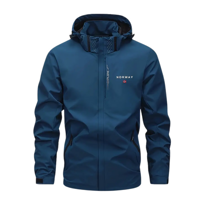 Heren Outdoorjack lichtgewicht & ademend met afneembare capuchon – Elian
