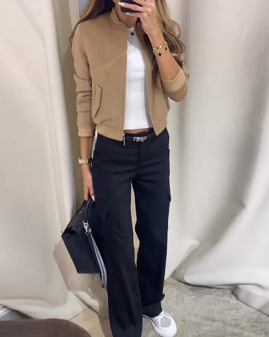 Modieus Dames Bomberjack – Léonie