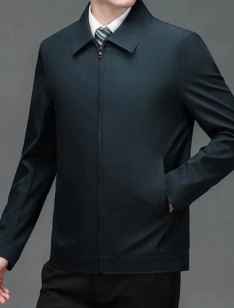 Gevoerde heren winterjas van polyester - Arvid