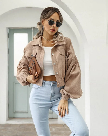 Kort Spijkerjack met Stijl – Amira