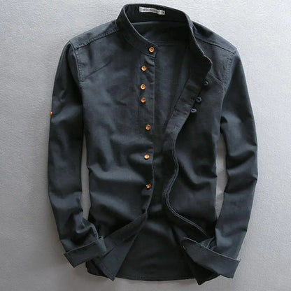 Stijlvol heren vrijetijdsshirt met knoopsluiting - Benno
