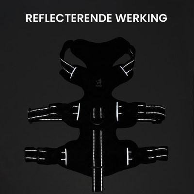 Reflecterend Anti-Trek Hondentuig - GripGuard