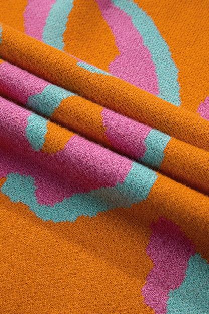 Damestrui Met Colorblock Luipaardprint En Ronde Hals – Liora