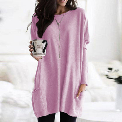 Oversized Dames Trui met Zakken – Yara