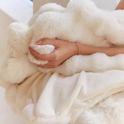 Luxe Zachte Bont Deken - SnuggleFur