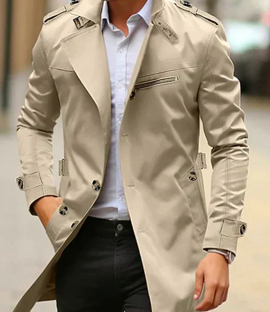 Klassieke Heren Trenchcoat – Fabrizio