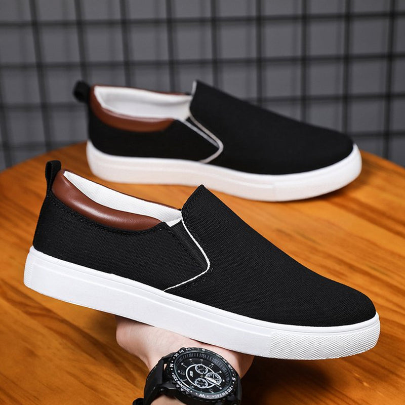 Slip-On Canvas Herenschoenen – Lennard