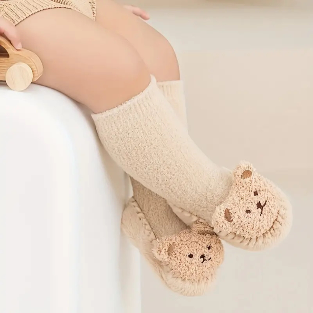 Kinder Huisslof Sokjes met Beertjes – CozyBear