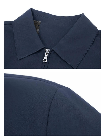 Gevoerde heren winterjas van polyester - Arvid