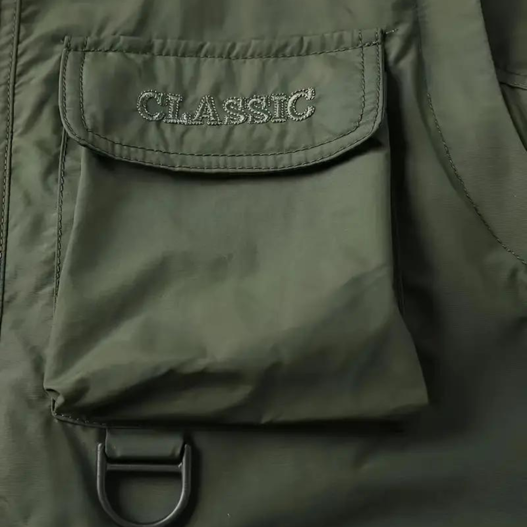 Heren overgangsjas waterafstotend met afneembare capuchon – Leif