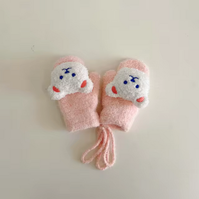 Kinder Wantjes met Berengezicht – TinyBear Mittens