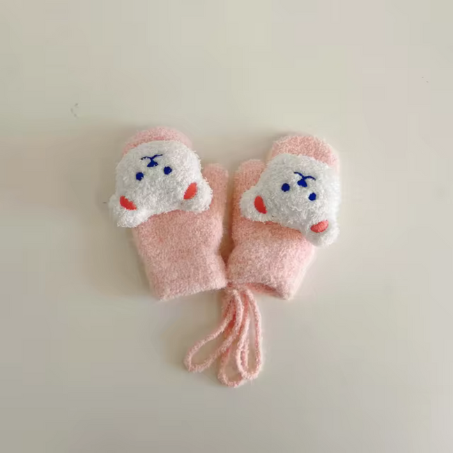 Kinder Wantjes met Berengezicht – TinyBear Mittens