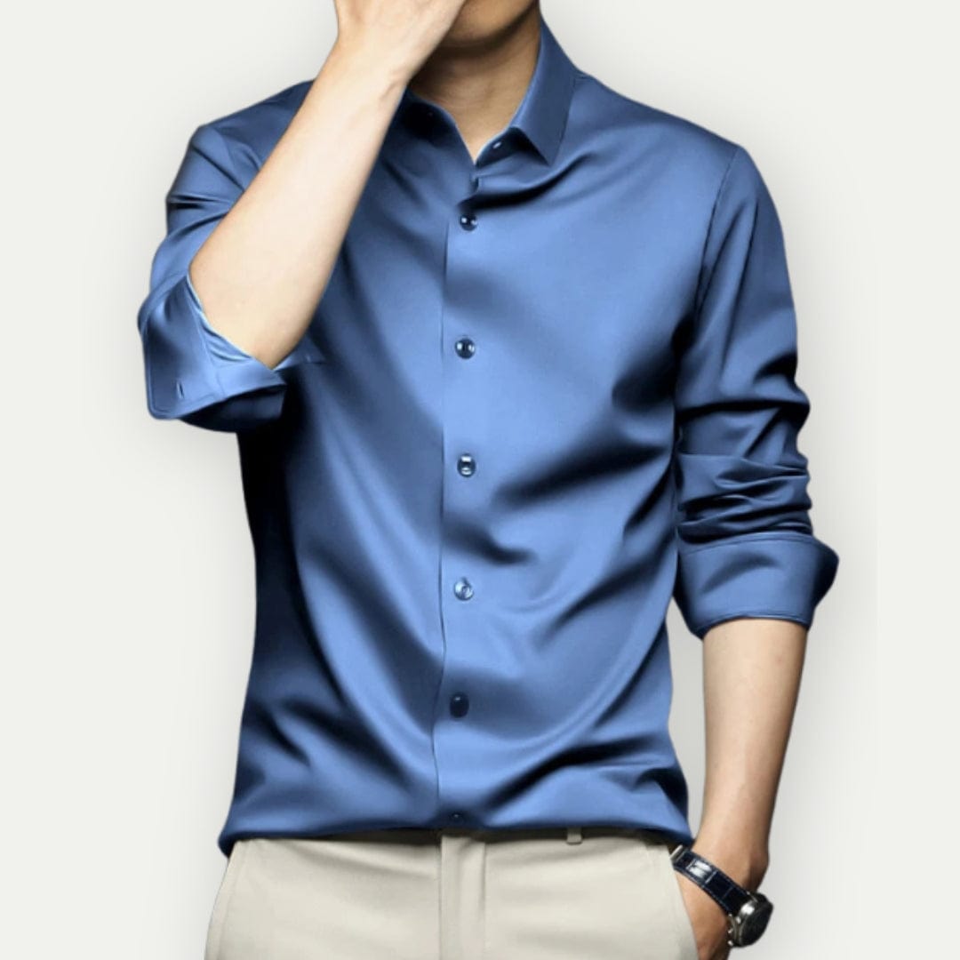 Kreukvrij en Strijkvrij Heren Overhemd – Milan