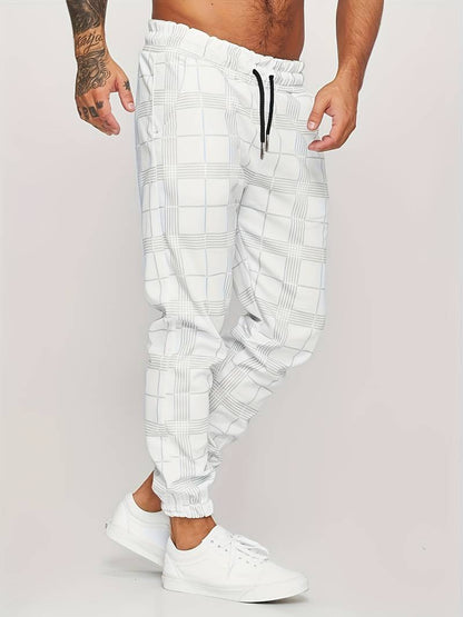 Geruite Heren Joggingbroek - Elian