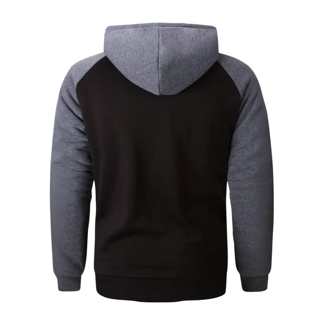 Gevoerde Heren Hoodie met Sherpa-fleece – Niels