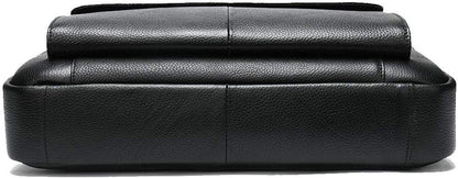 Premium Koeienleren 15” Business Actetas met Organizer Vakken