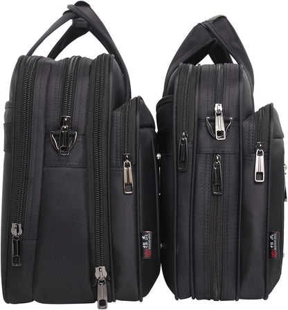 Heren Canvas Laptop & Business Schoudertas