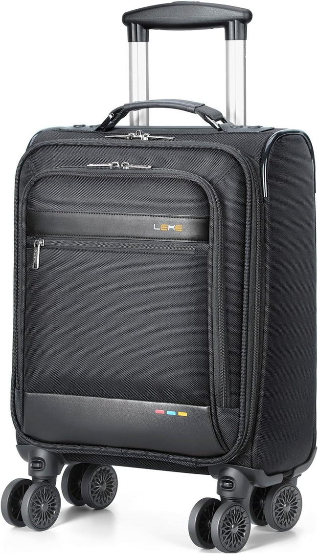 Zachte Uitbreidbare Handbagage Koffer met Wieltjes – Lichtgewicht & Luchtvaartgoedgekeurd