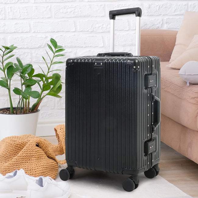 Aluminium Frame Handbagagekoffer met TSA-slot & Stille Wielen