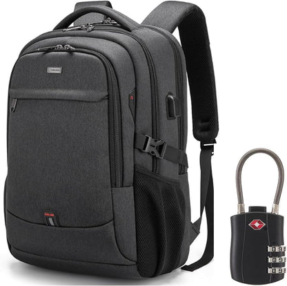 Waterdichte Reis Laptoprugzak met USB-poort & Georganiseerde Opslag