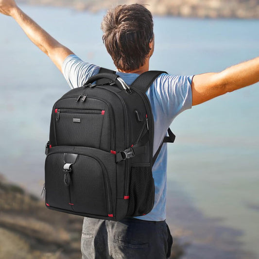 50L Waterdichte Extra Grote Reis Laptoprugzak met USB-poort