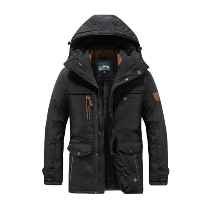 Heren Outdoorjack met voering | Waterdicht & winddicht – Kaspar