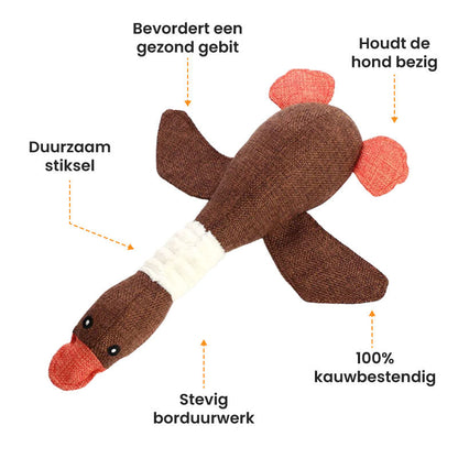Onverwoestbaar Hondenspeeltje (1+1 GRATIS) - ToughGoose