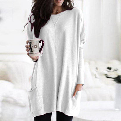 Oversized Dames Trui met Zakken – Yara