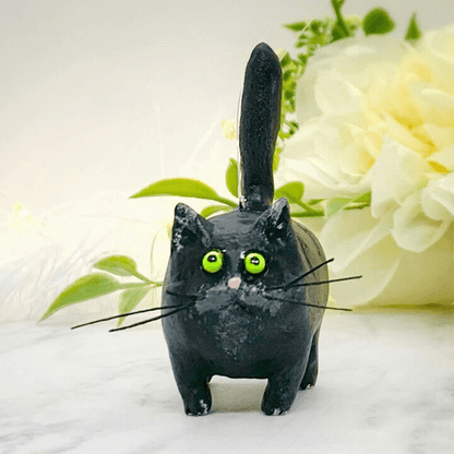Uniek Handgemaakt Katten Kerstornament - Purrfect Holiday Hangers