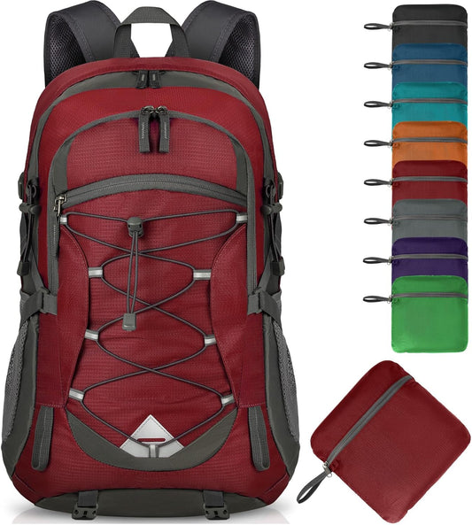 40L Waterdichte Wandel- & Kampeerrugzak – Lichtgewicht & Opvouwbaar – 1+1 GRATIS