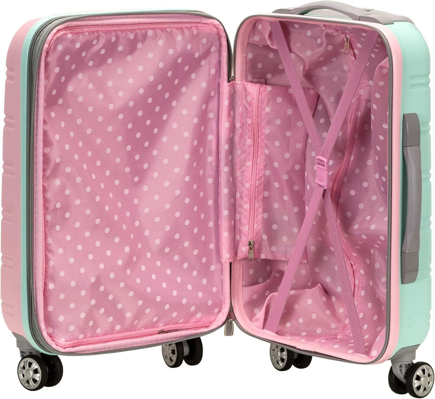 Lichtgewicht Uitbreidbare Hardcase Carry-On met Dubbele Spinner Wielen