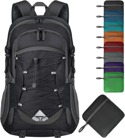 40L Waterdichte Wandel- & Kampeerrugzak – Lichtgewicht & Opvouwbaar – 1+1 GRATIS