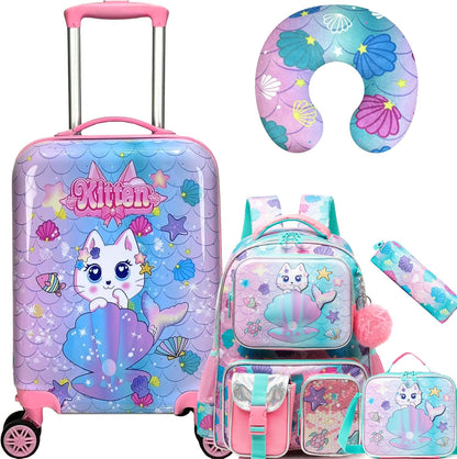 Kinder Bagage Set 5-delig met Hard Shell en Spinnerwielen – Game Day