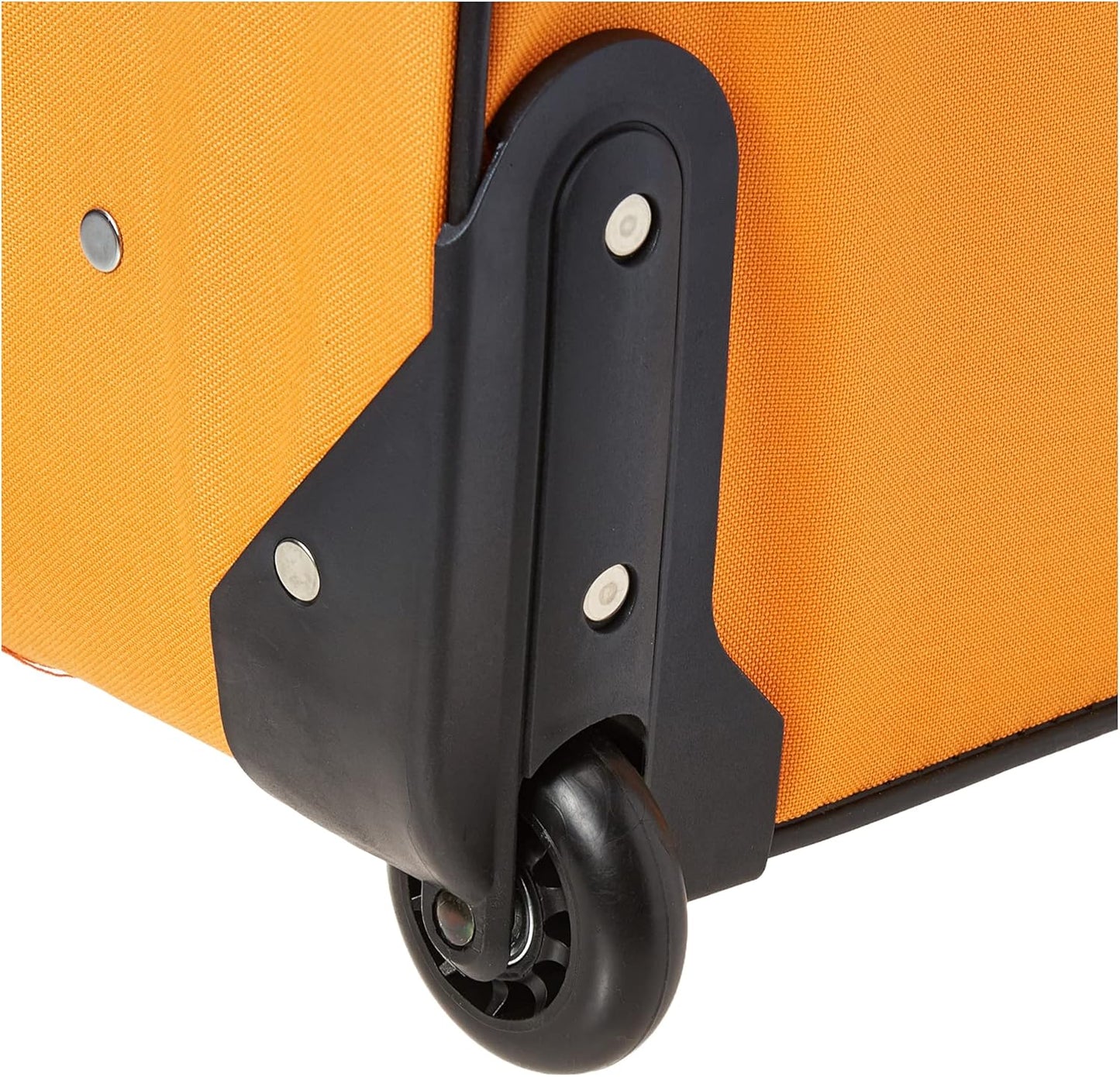2-delige Zachte Koffer Set met Handbagage Tas & Soepele Wielen