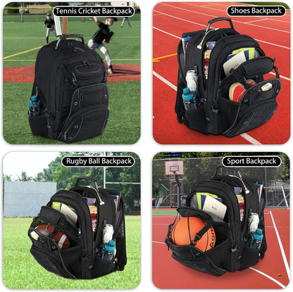 55L Extra-Grote Reis Laptop Rugzak met USB Opladen en RFID Beveiliging