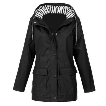 Water- en winddichte damesjas voor de herfst en winter – Leona