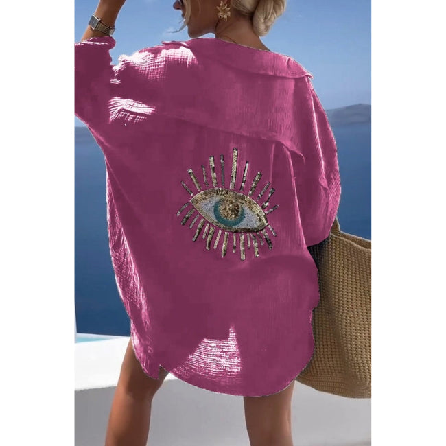 Linnen Dames Blouse met Knoopsluiting – Marise