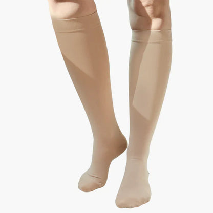 LuxCompress - comfortabele en stijlvolle compressiekousen voor dagelijks gebruik met een elastische band