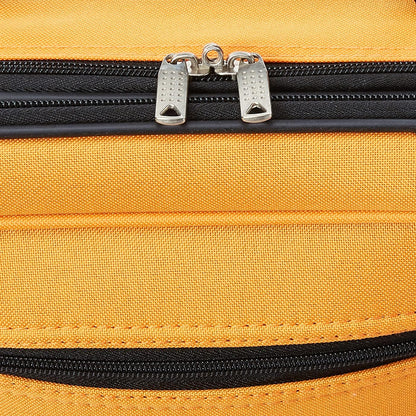 2-delige Zachte Koffer Set met Handbagage Tas & Soepele Wielen