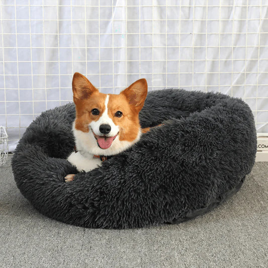 Pluchen Donut Huisdierenbed | Ideaal voor elke viervoeter
